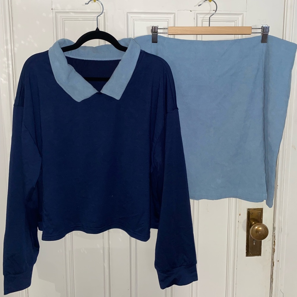 Matching skirt set